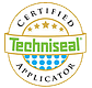 Certified Techniseal Applicator badge