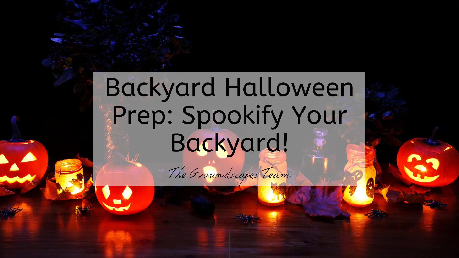 Backyard Halloween Prep: Spookify Your Backyard!