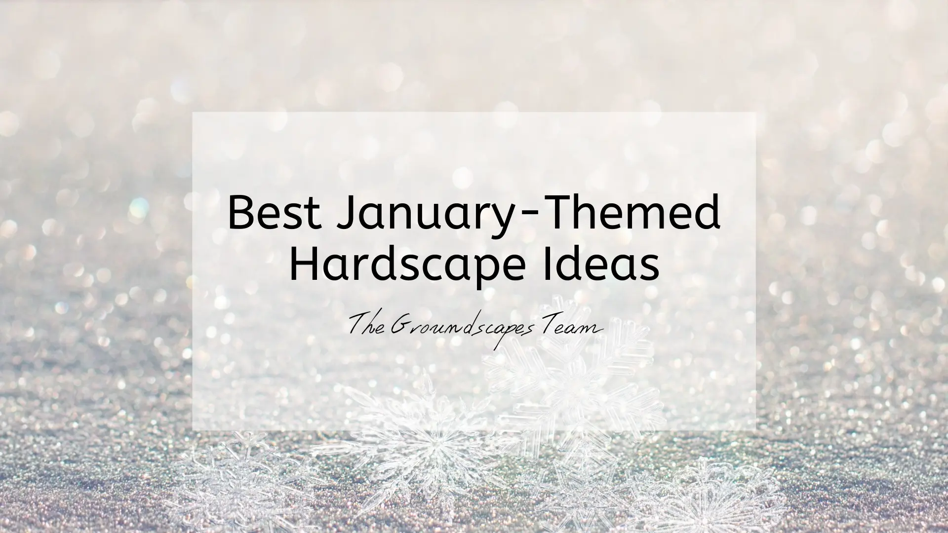Best January-Themed Hardscape Ideas
