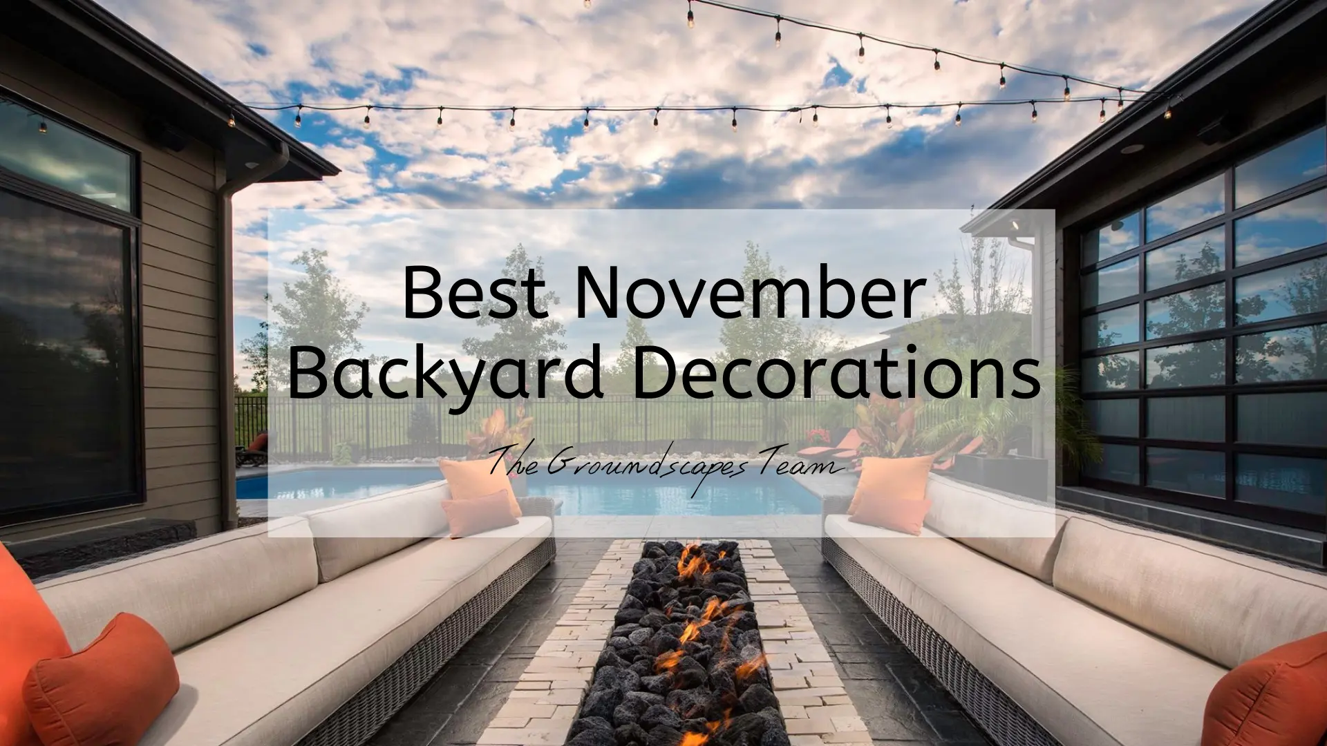 Best November Backyard Decorations