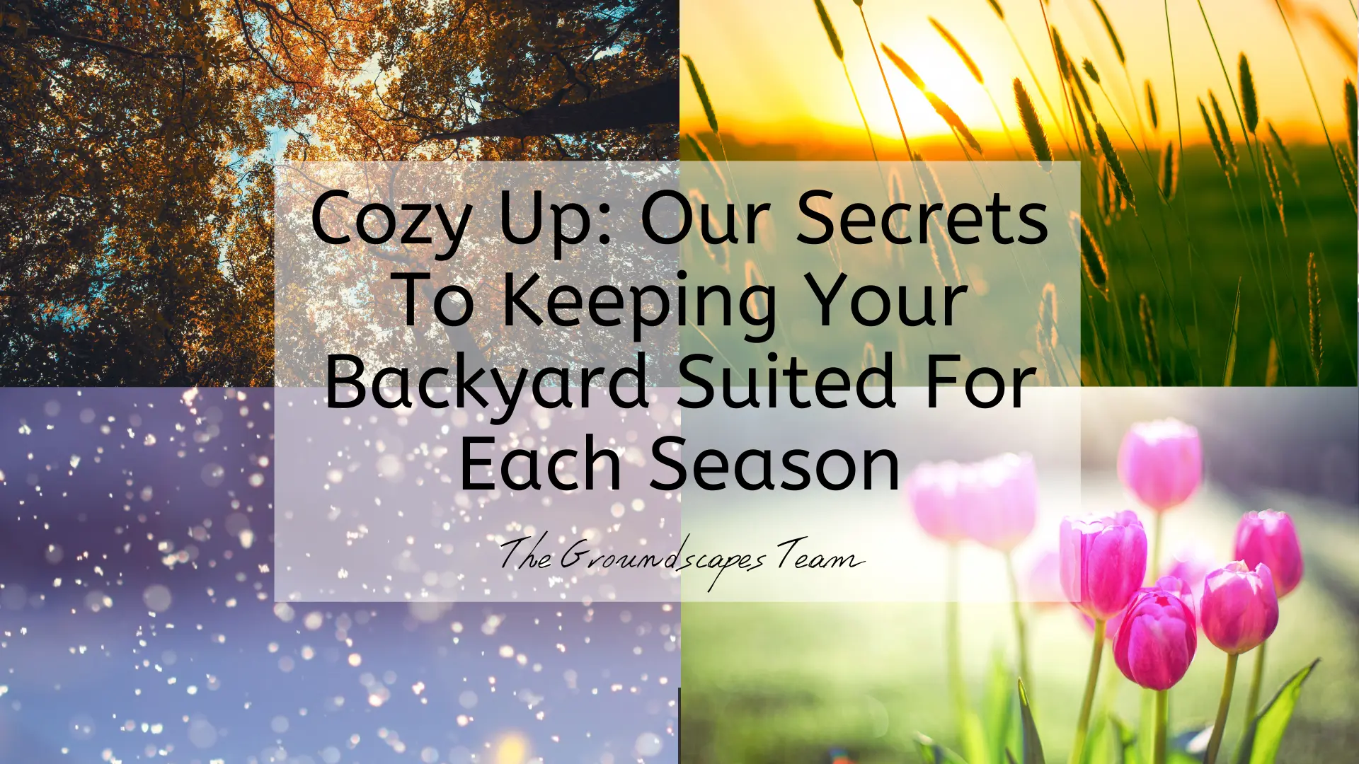 Cozy Up: Our Secrets To Keeping Your Backyard Suited For Each Season