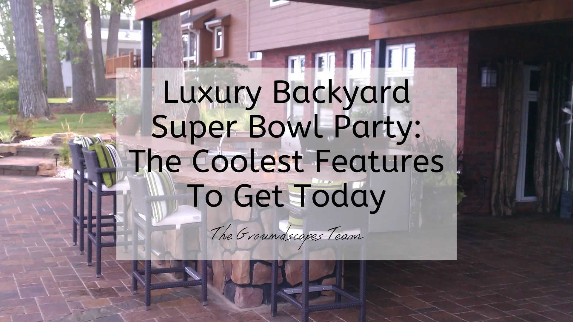 Luxury Backyard Super Bowl Party: The Coolest Features To Get Today