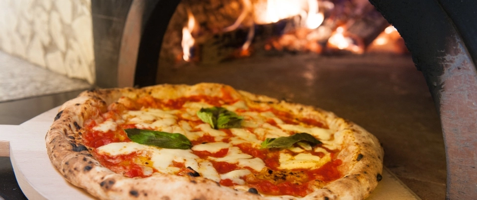 A pizza oven added to an outdoor kitchen in Waterloo, NE.