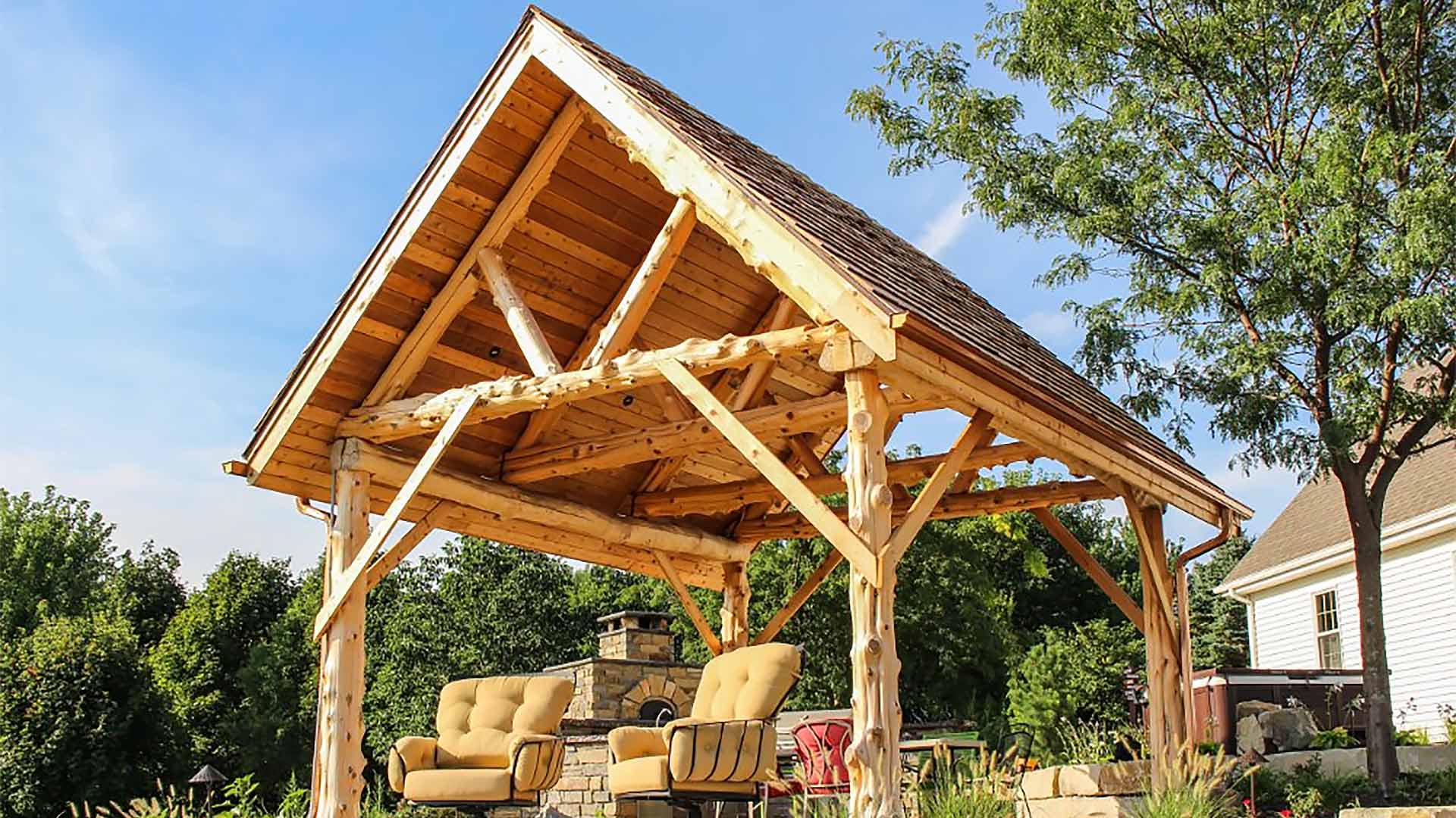 Outdoor Structures Photo Gallery | Groundscapes, Inc.