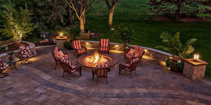 Fire pits gallery by Groundscapes, Inc..
